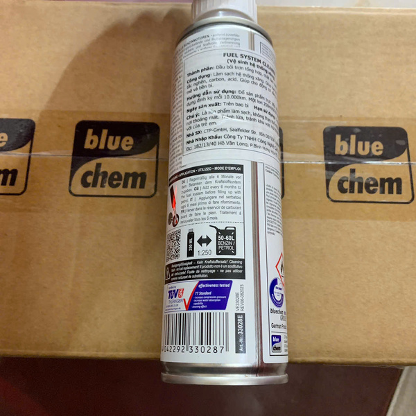 Dung dịch súc xăng Fuel system cleaner Bluechem
